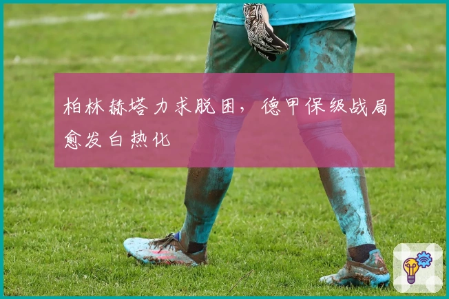 柏林赫塔力求脱困，德甲保级战局愈发白热化